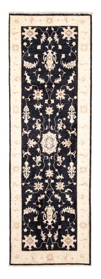 Tapis de couloir Tapis Ziegler - 242 x 79 cm - bleu foncé