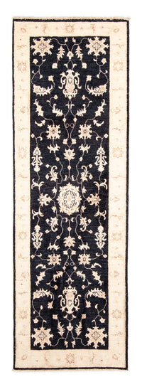 Tapis de couloir Tapis Ziegler - 242 x 79 cm - bleu foncé