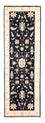 Tapis de couloir Tapis Ziegler - 242 x 79 cm - bleu foncé