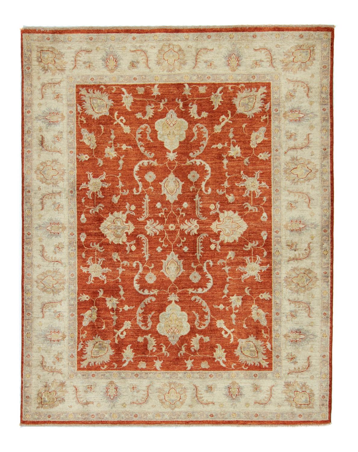 Tapis Ziegler - 194 x 150 cm - rouille