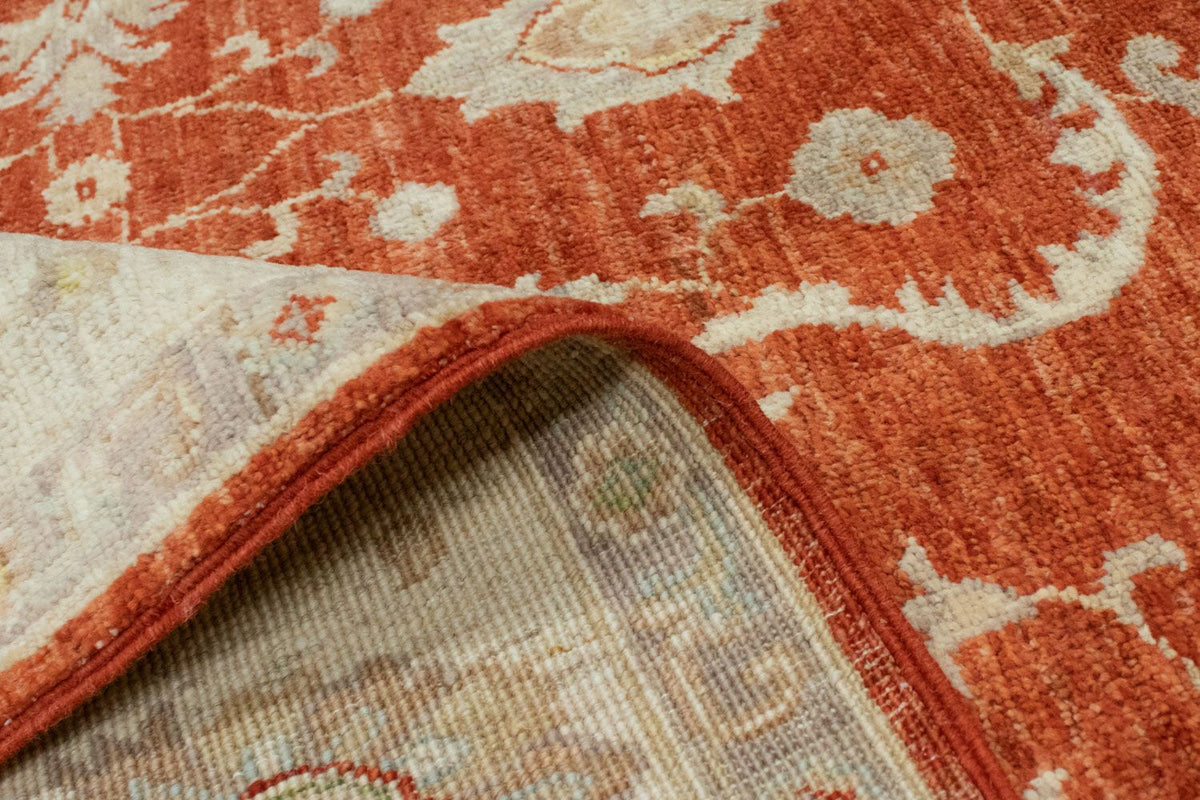 Tapis Ziegler - 194 x 150 cm - rouille