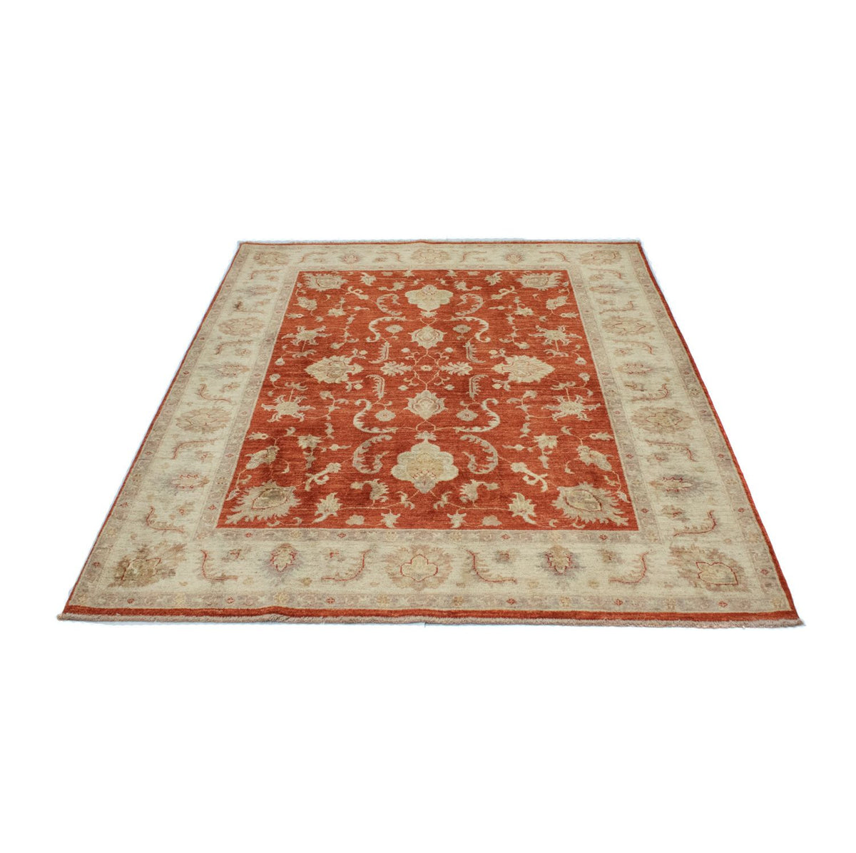 Tapis Ziegler - 194 x 150 cm - rouille