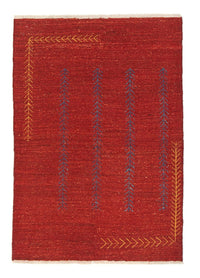Tapis Gabbeh - Persan - 171 x 118 cm - rouge