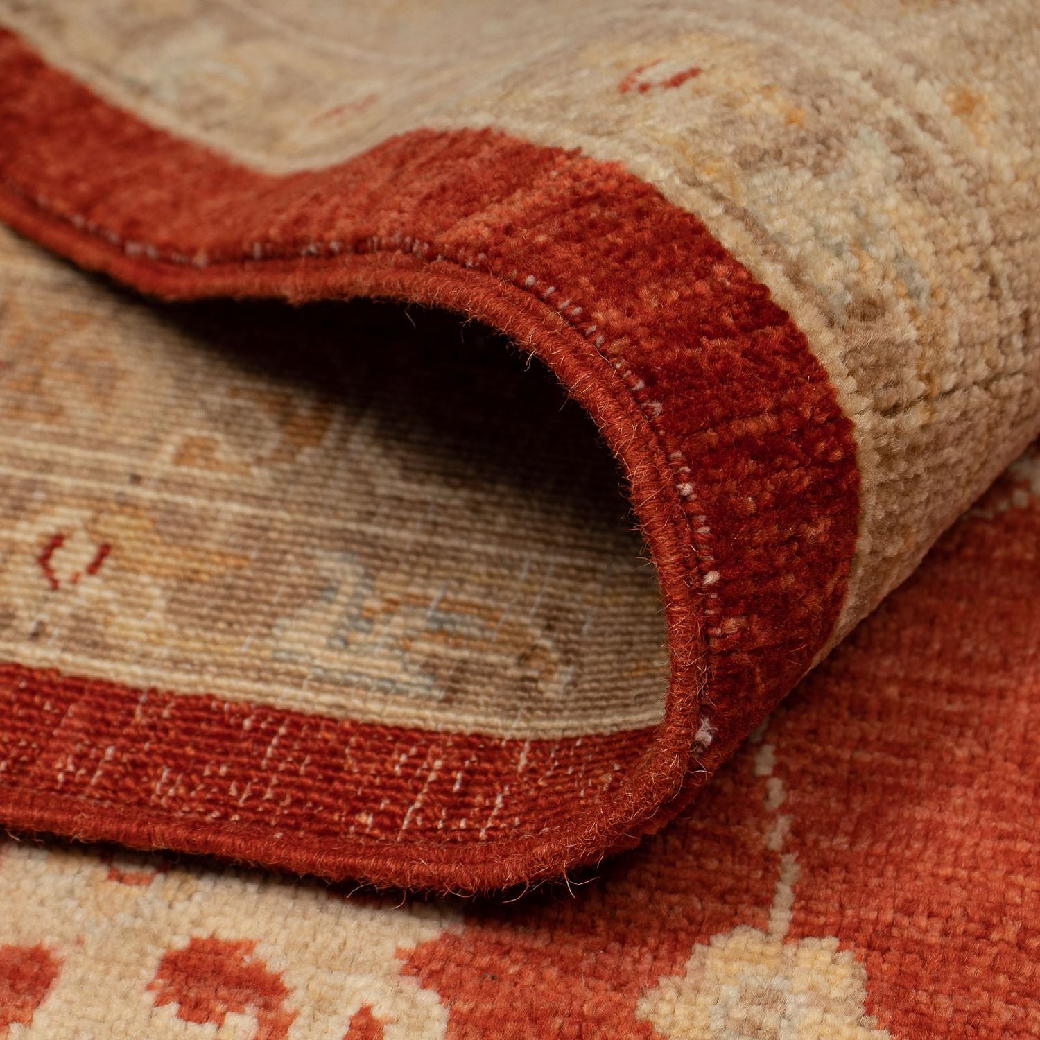 Tapis Ziegler - 295 x 249 cm - rouge foncé