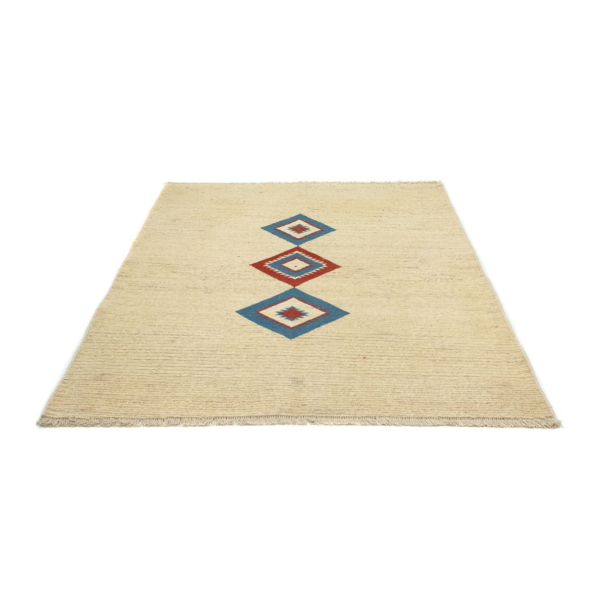 Tapis Gabbeh - Persan - 190 x 148 cm - beige