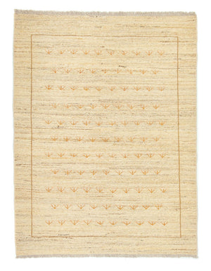 Tapis Gabbeh - Persan - 195 x 147 cm - beige