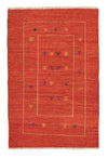 Tapis Gabbeh persan Tapis 114x180cm - Perserteppich Wollteppich - Rectangle / Rouge / 114 x 180 cm Rectangle