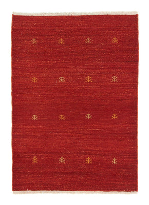 Tapis Gabbeh - Persan - 148 x 104 cm - rouge