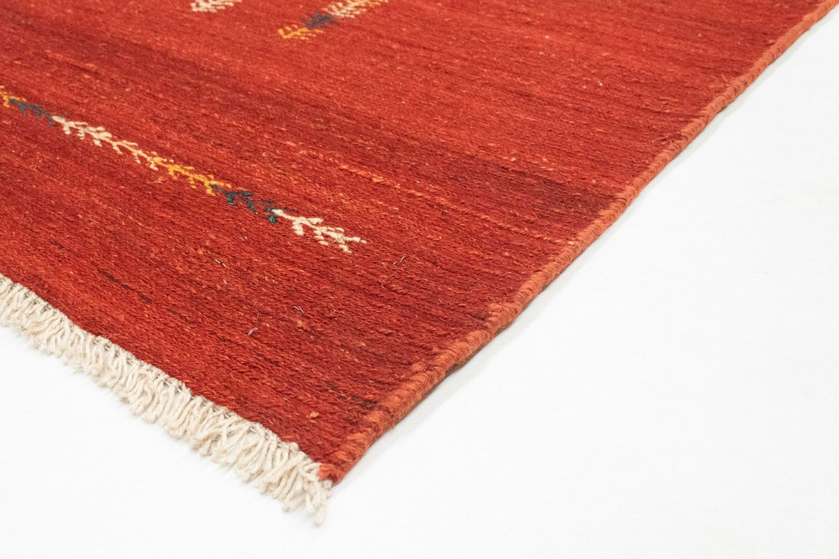Tapis Gabbeh - Persan - 177 x 115 cm - rouge