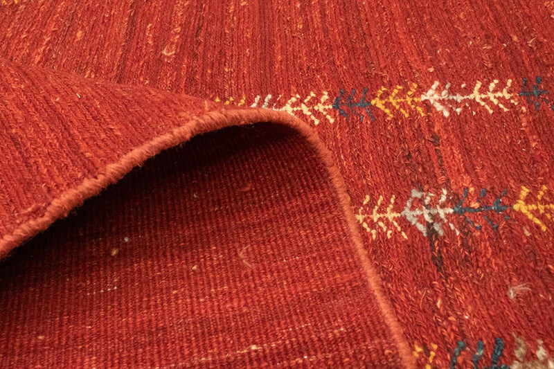 Tapis Gabbeh - Persan - 177 x 115 cm - rouge