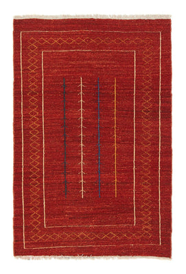 Tapis Gabbeh - Persan - 175 x 112 cm - rouge