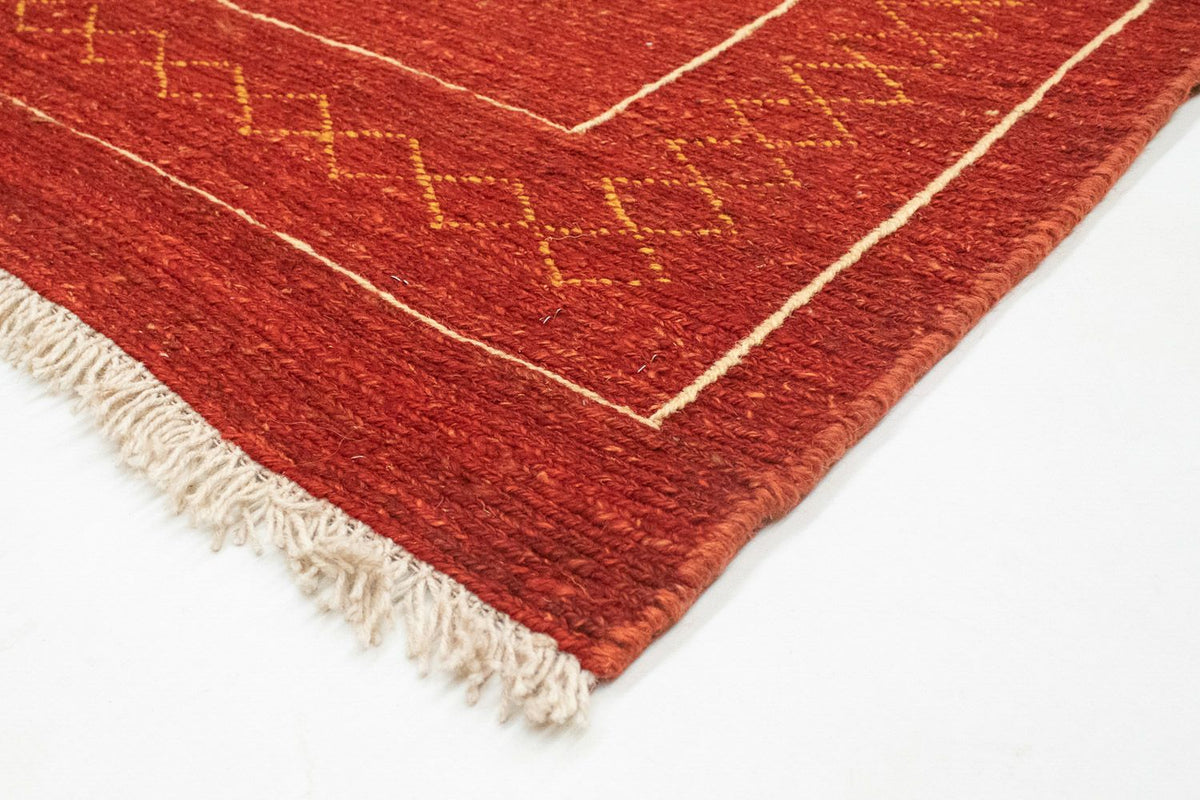 Tapis Gabbeh - Persan - 175 x 112 cm - rouge