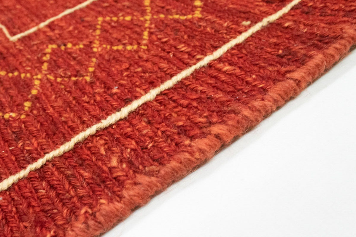 Tapis Gabbeh - Persan - 175 x 112 cm - rouge