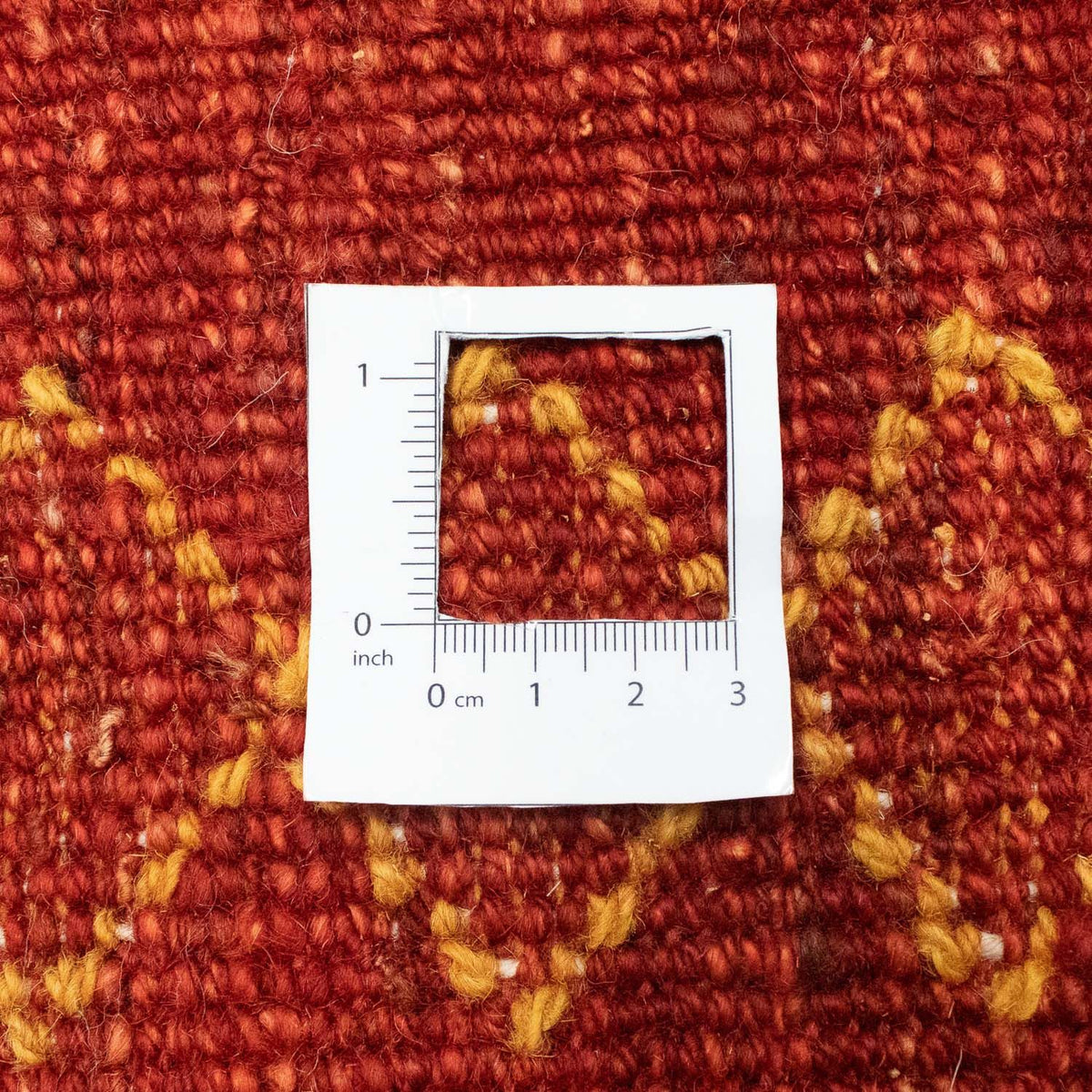 Tapis Gabbeh - Persan - 175 x 112 cm - rouge