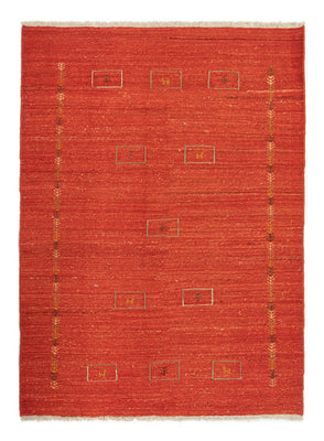 Tapis Gabbeh - Persan - 198 x 143 cm - rouge
