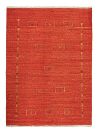 Tapis Gabbeh - Persan - 198 x 143 cm - rouge