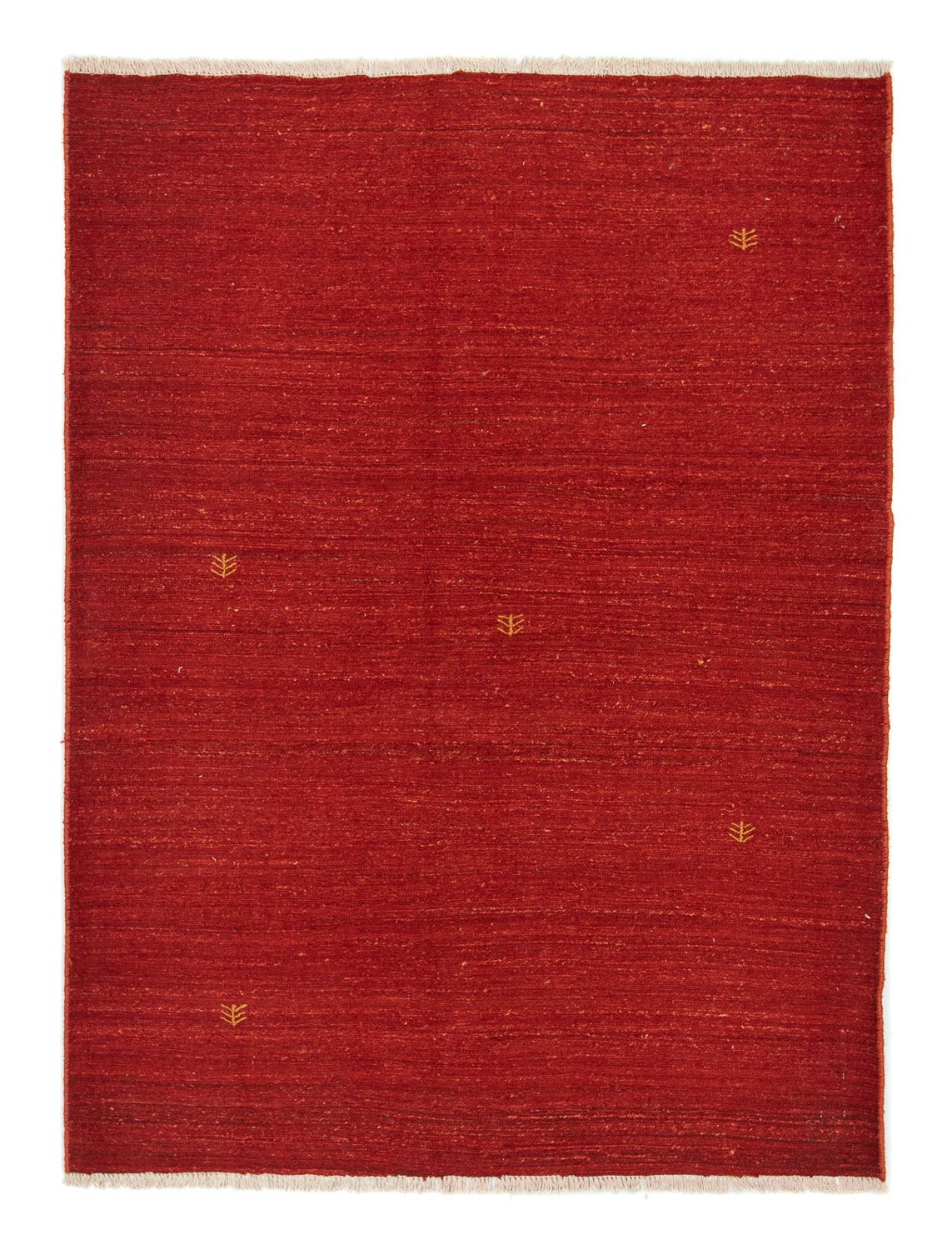 Tapis Gabbeh - Persan - 190 x 140 cm - rouge