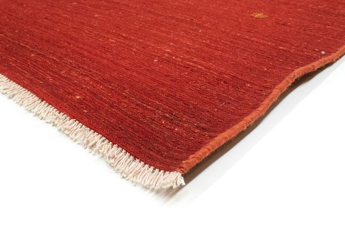 Tapis Gabbeh - Persan - 190 x 140 cm - rouge
