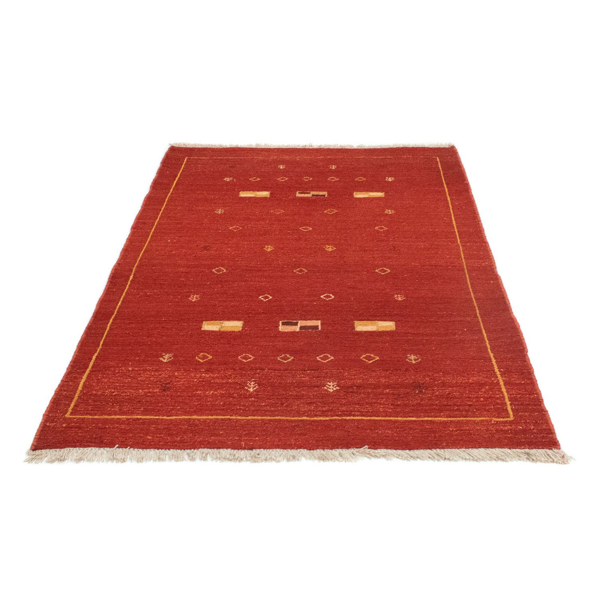 Tapis Gabbeh - Persan - 180 x 113 cm - rouge