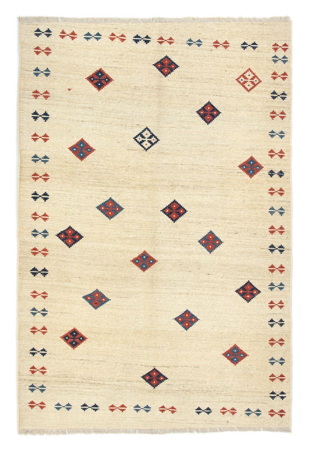 Tapis Gabbeh - Persan - 232 x 154 cm - beige