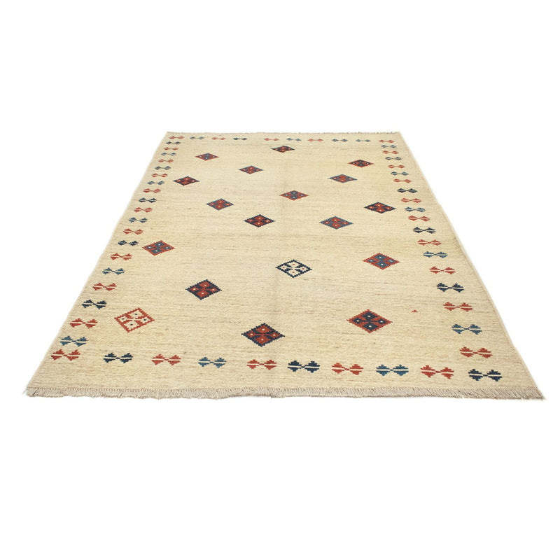 Tapis Gabbeh - Persan - 232 x 154 cm - beige