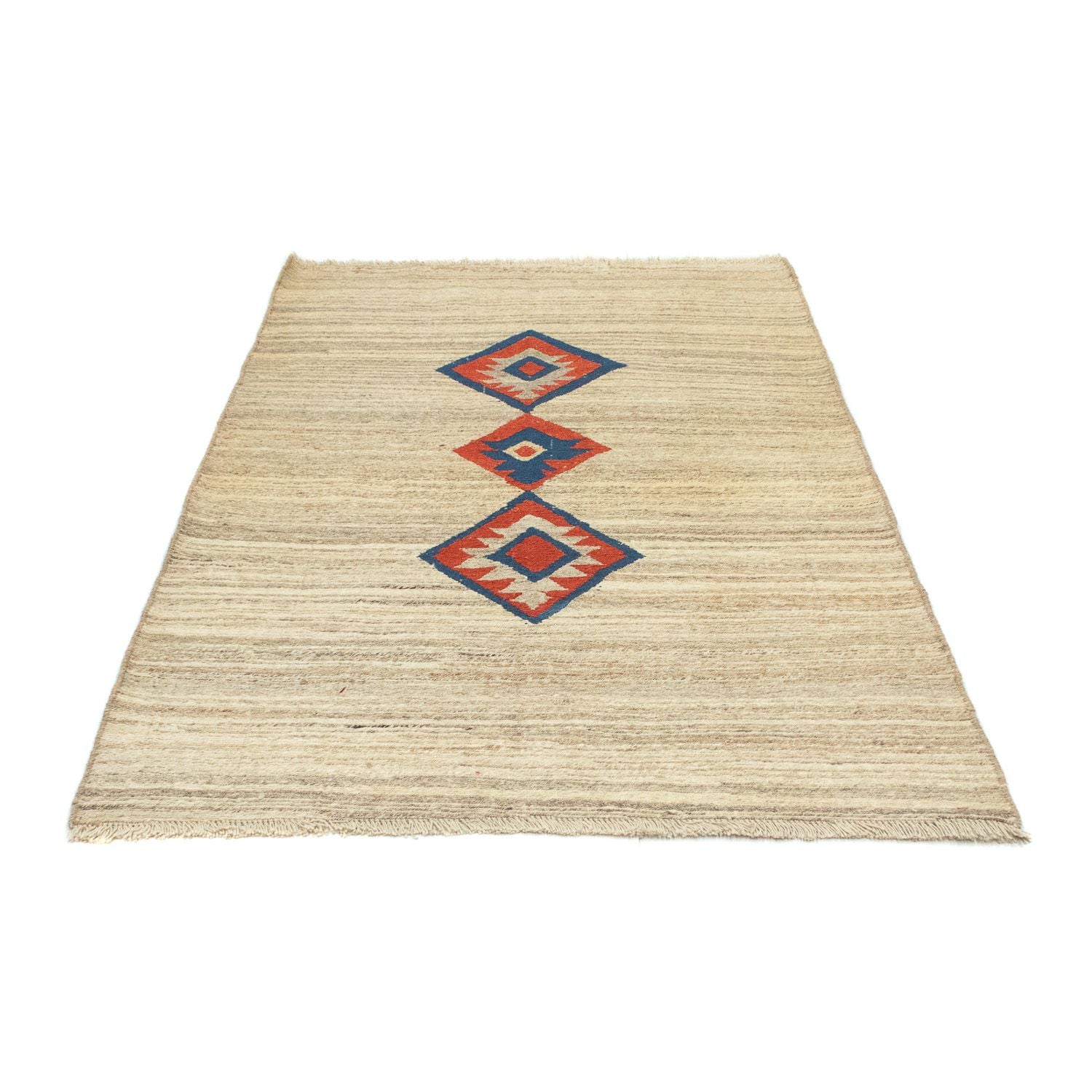Tapis Gabbeh - Persan - 193 x 121 cm - beige