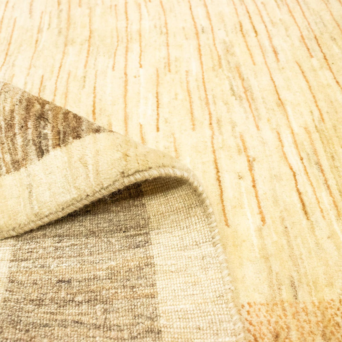 Tapis Gabbeh - Loribaft Persan - 195 x 146 cm - beige