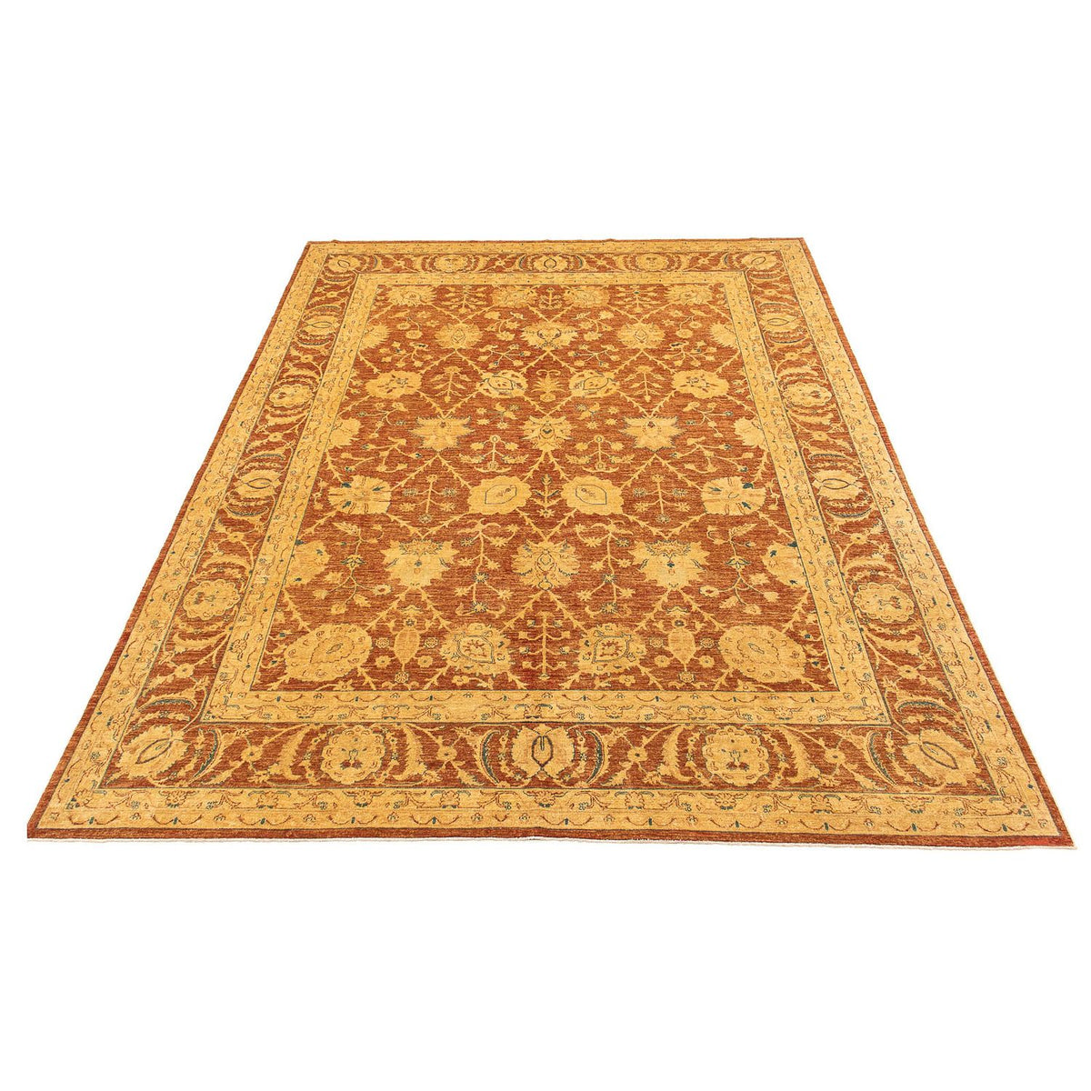 Tapis persan - Nomadic - 390 x 302 cm - rouille