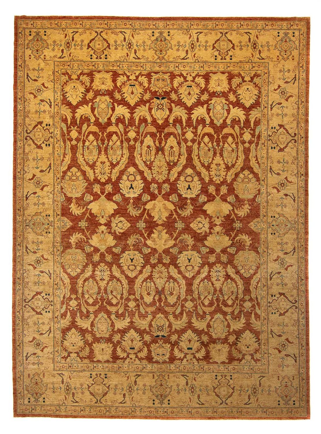Tapis persan - Nomadic - 407 x 330 cm - rouille