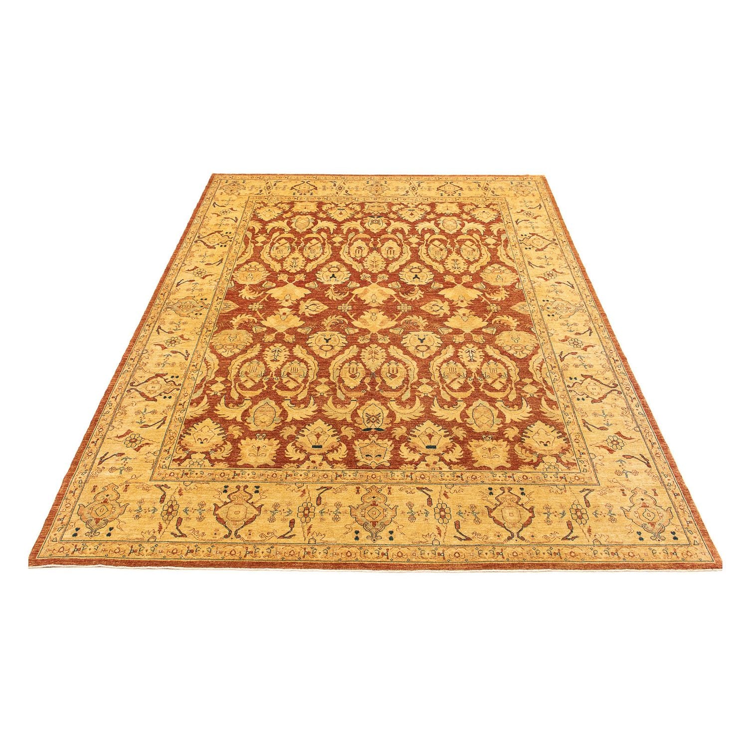 Tapis persan - Nomadic - 407 x 330 cm - rouille