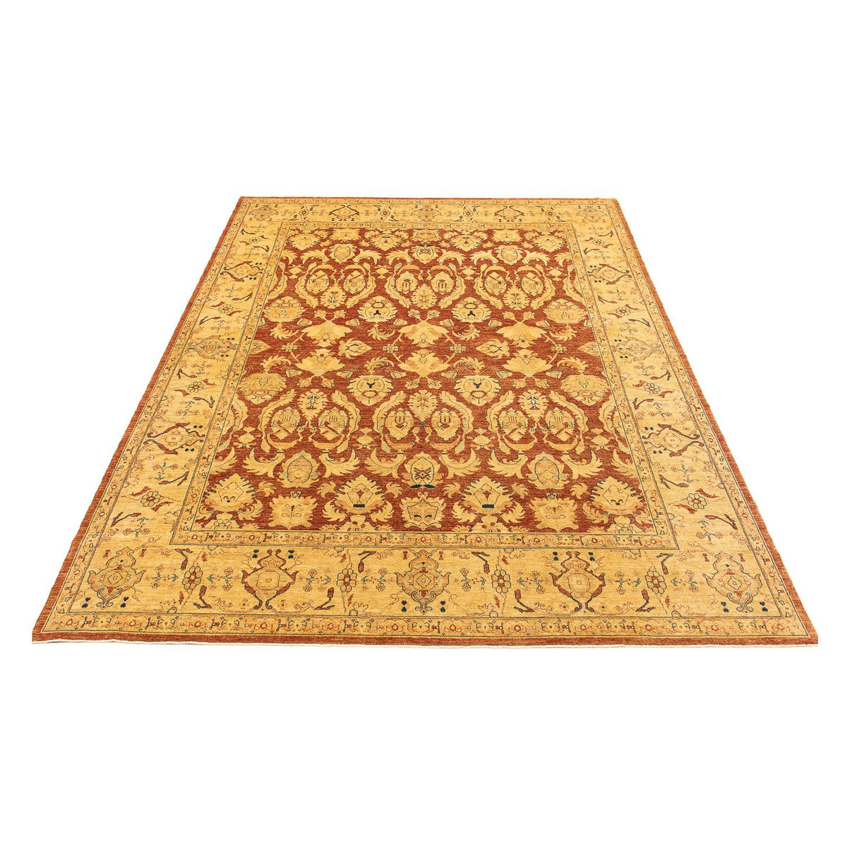 Tapis persan - Nomadic - 407 x 330 cm - rouille