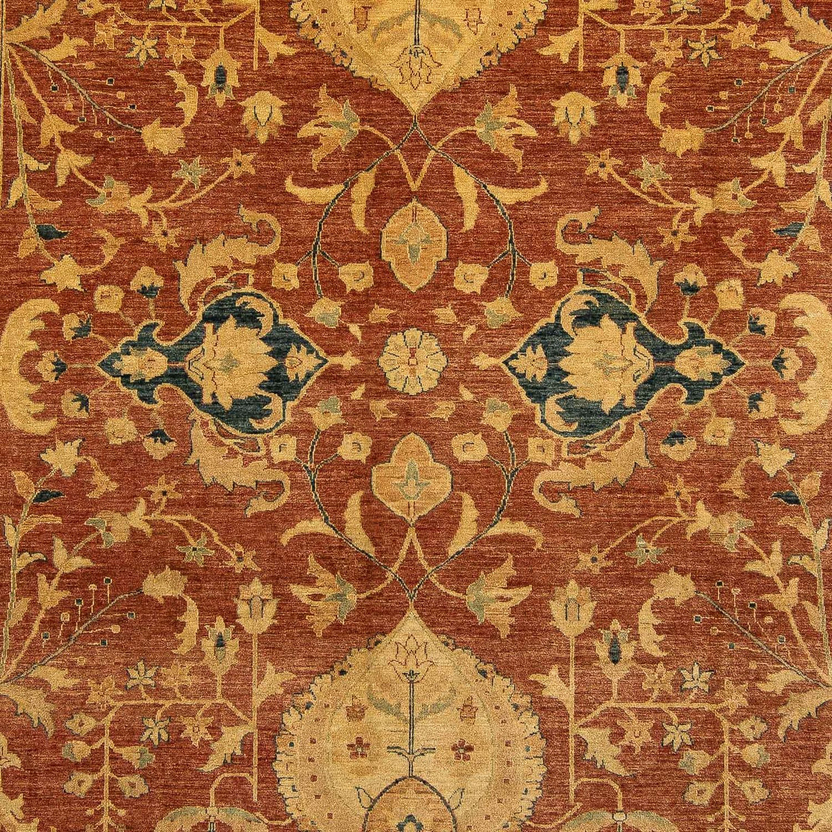 Tapis persan - Nomadic - 414 x 282 cm - rouille