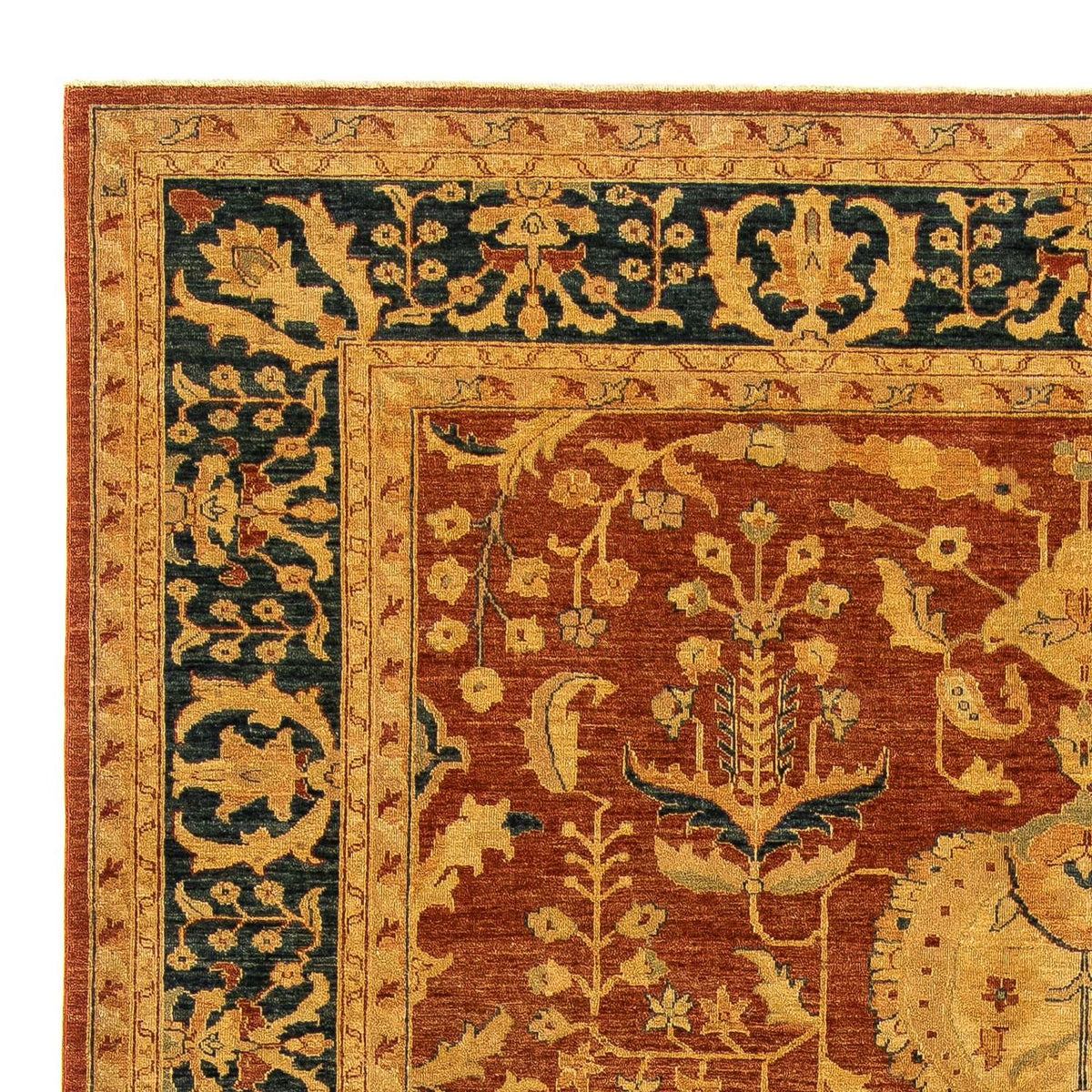 Tapis persan - Nomadic - 414 x 282 cm - rouille