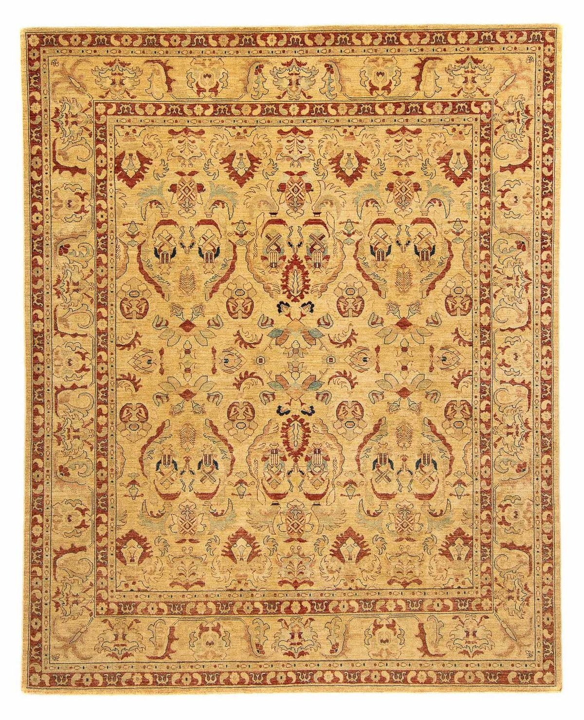 Tapis persan - Nomadic - 362 x 293 cm - marron