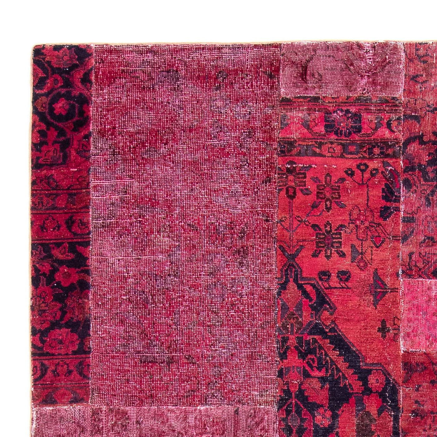 Tapis patchwork 269x180cm - Perserteppich Wollteppich