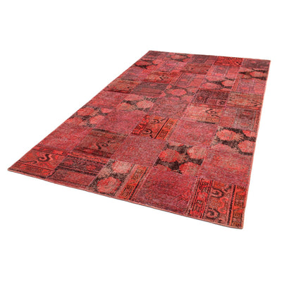 Tapis patchwork 144x241cm - Perserteppich Wollteppich
