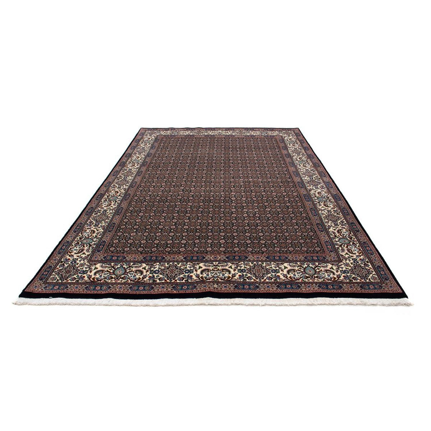 Tapis persan - Classique - 295 x 192 cm - bleu foncé
