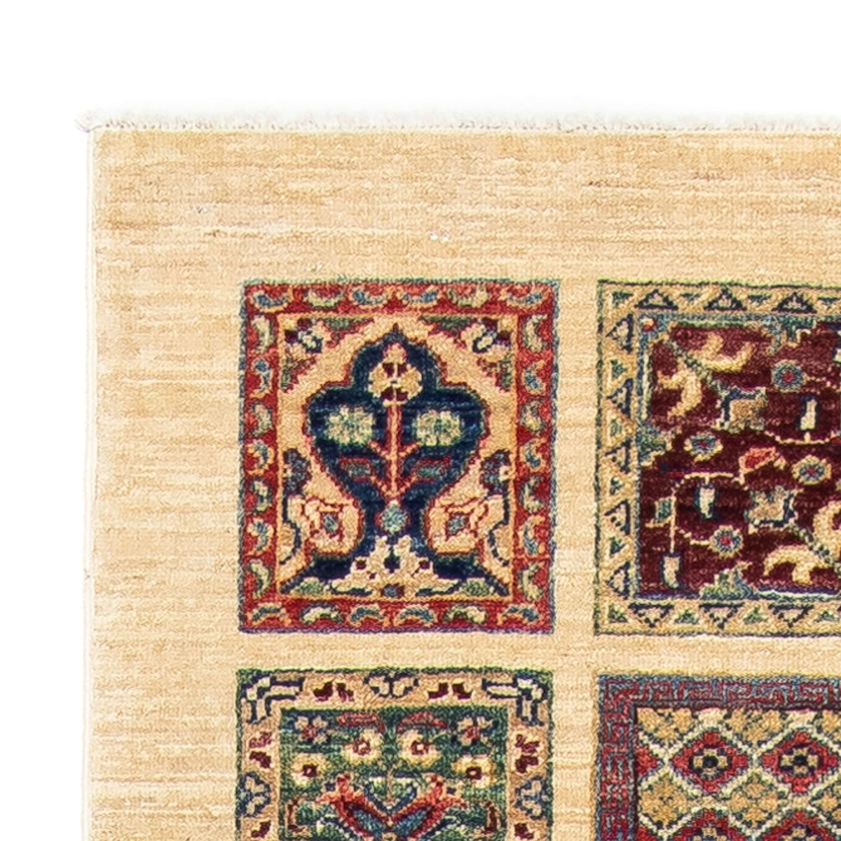 Tapis de couloir Tapis persan - Nomadic - 283 x 75 cm - beige