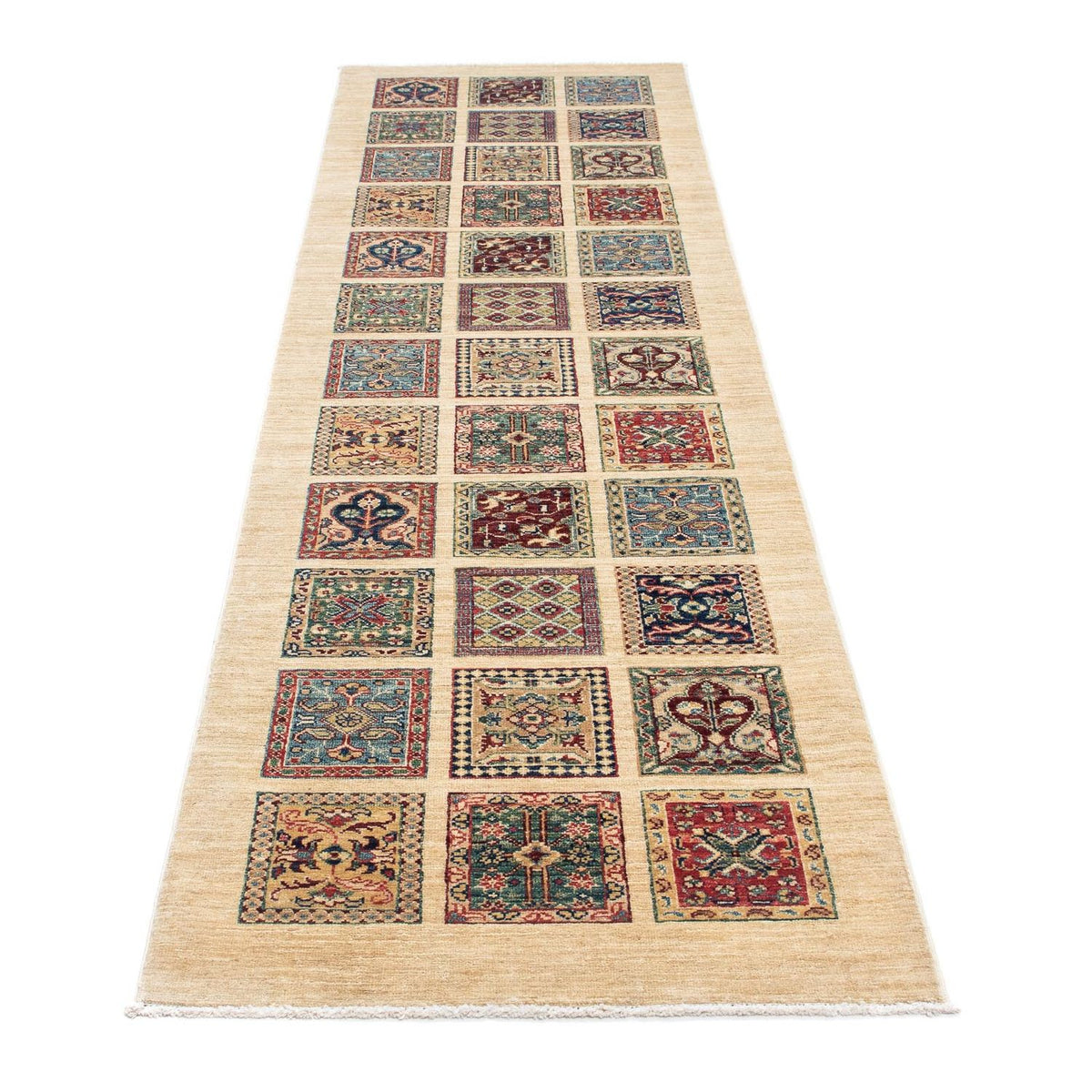 Tapis de couloir Tapis persan - Nomadic - 283 x 75 cm - beige
