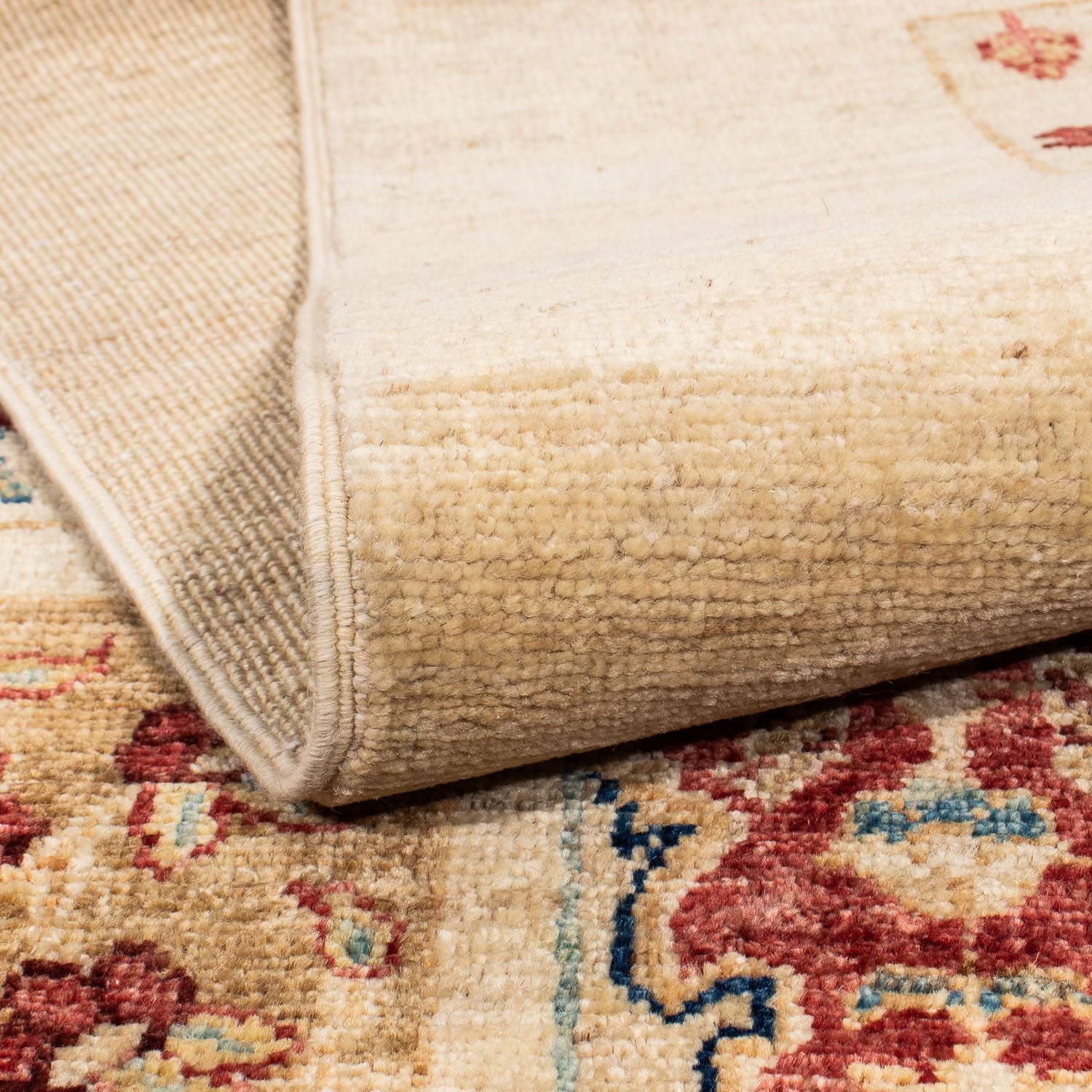 Tapis de couloir Tapis Ziegler - 248 x 74 cm - beige
