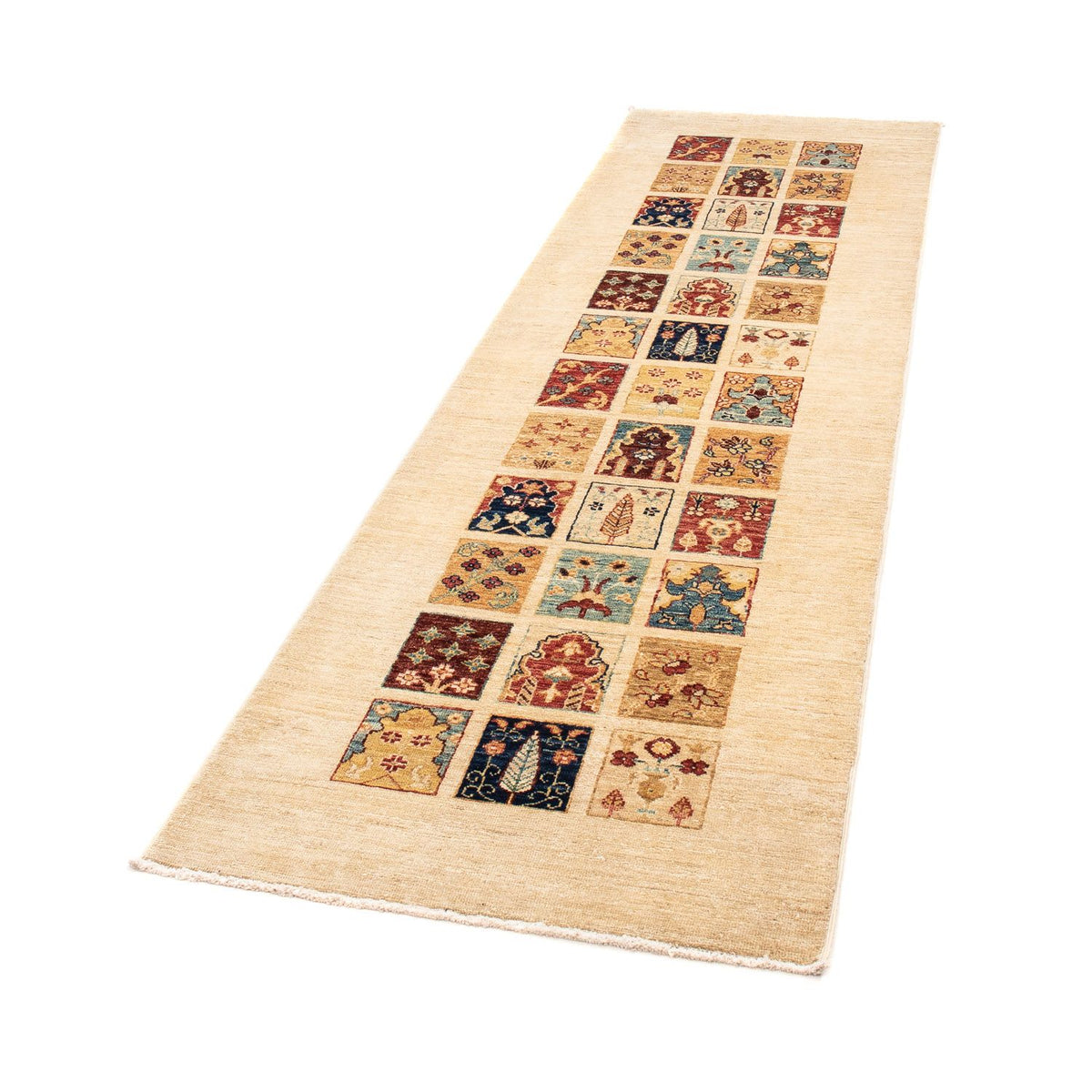 Tapis de couloir Tapis Ziegler - 248 x 74 cm - beige