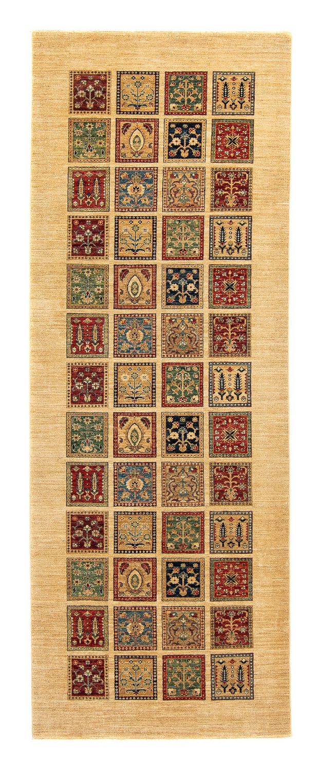 Tapis de couloir Tapis persan - Nomadic - 360 x 128 cm - beige