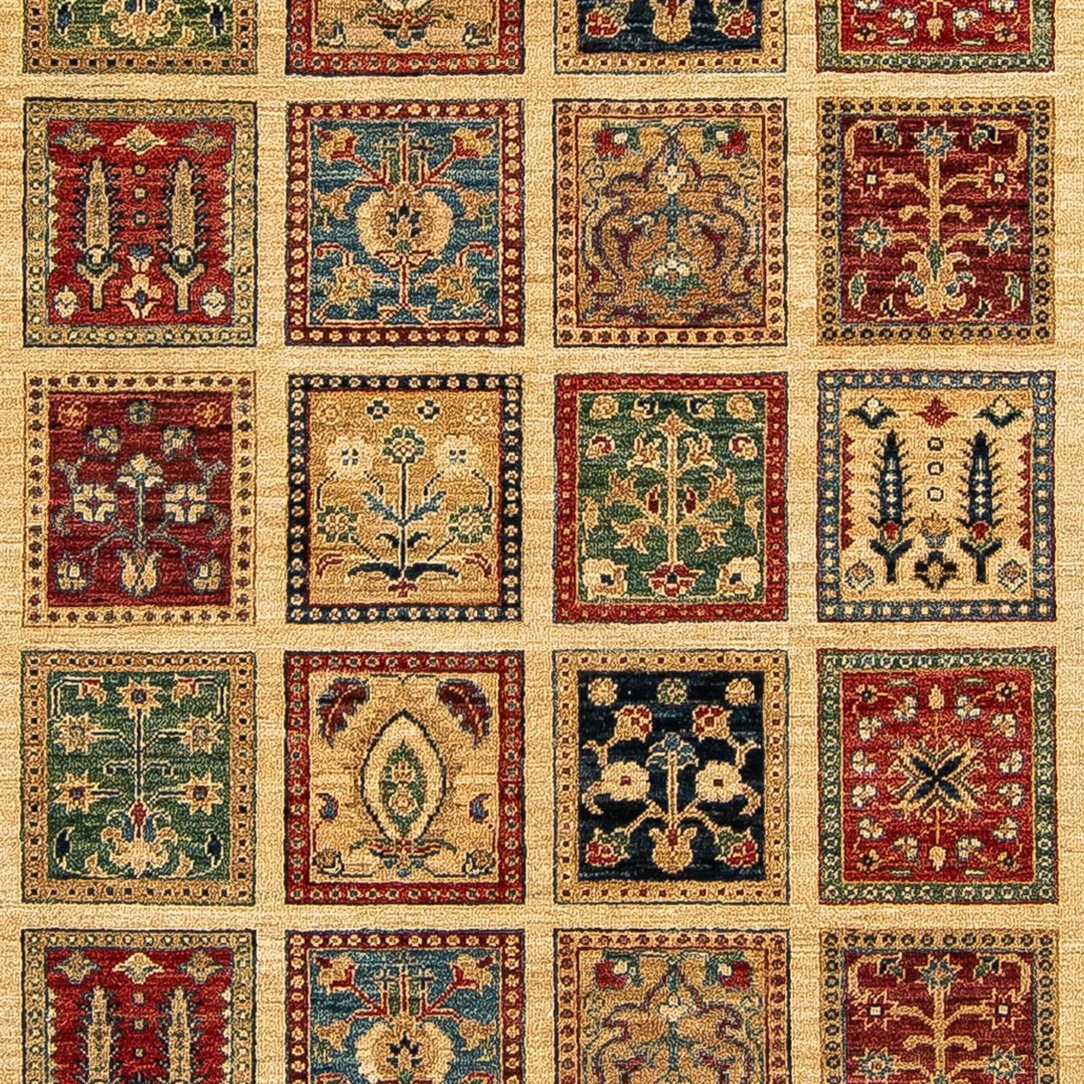 Tapis de couloir Tapis persan - Nomadic - 360 x 128 cm - beige