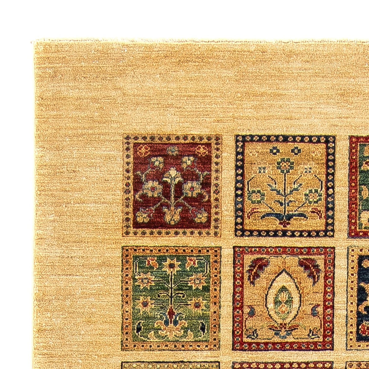 Tapis de couloir Tapis persan - Nomadic - 360 x 128 cm - beige