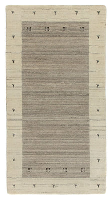 Tapis Gabbeh - Loribaft Persan - 140 x 70 cm - beige