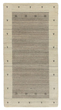 Tapis Gabbeh - Loribaft Persan - 140 x 70 cm - beige