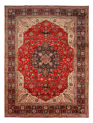 Tapis persan - Tabriz - Royal - 490 x 352 cm - rouge