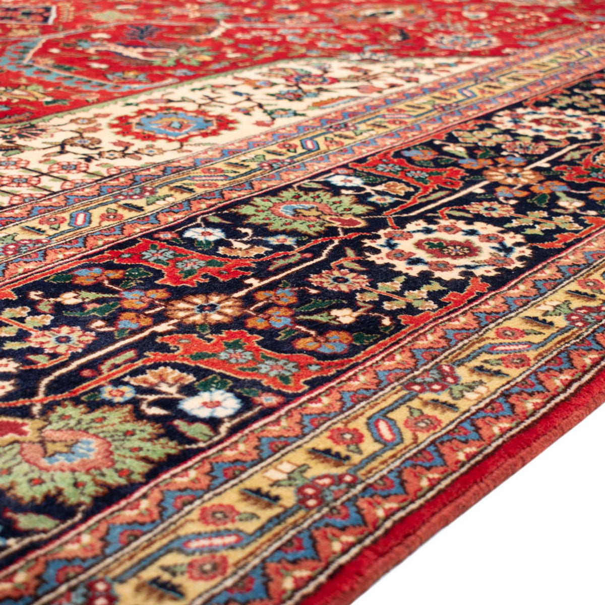 Tapis persan - Tabriz - Royal - 490 x 352 cm - rouge