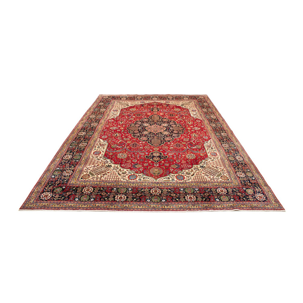 Tapis persan - Tabriz - Royal - 490 x 352 cm - rouge