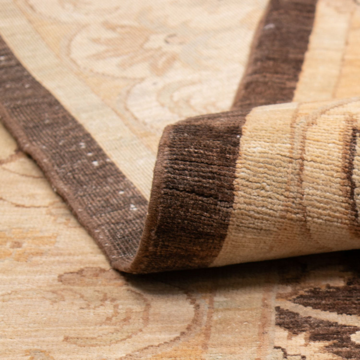 Tapis Ziegler - 465 x 368 cm - marron